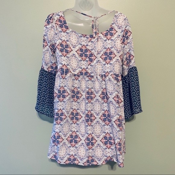 Umgee Peasant Tunic, Size Small - Picture 4 of 7